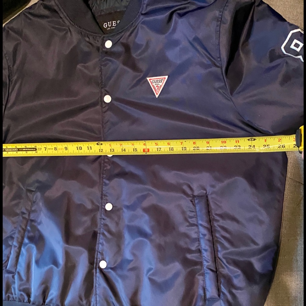 ๐SOLD! NEW GUESS Menโs Jacket Navy - Picture 8 of 9